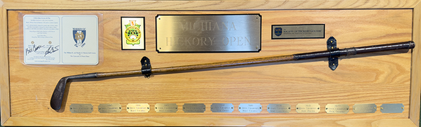 Hickory Open Plaque