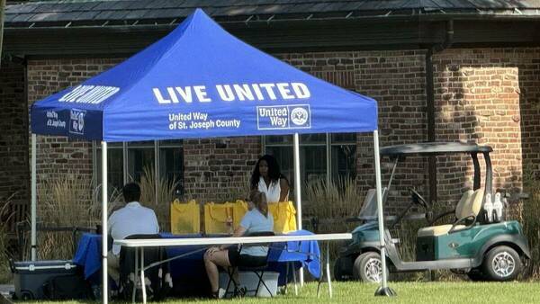 United Way of Saint Joseph County Hospitality Tent at the Warren Golf Course 2024