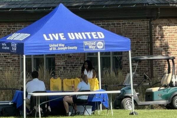 United Way of Saint Joseph County Hospitality Tent at the Warren Golf Course 2024